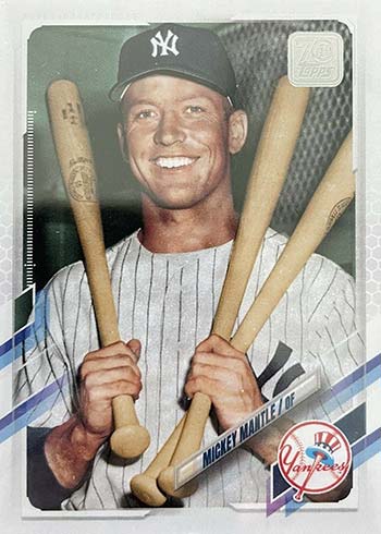 2021 Topps Series 2 Variations Mickey Mantle Super Short Print