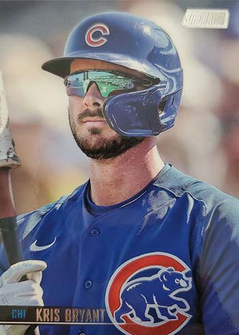 Kris Bryant 2021 Topps Big League Super7 Figure 59 Cardback Variation #2 SP  Cubs