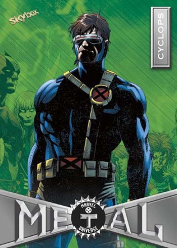 2021 Upper Deck Marvel X-Men Metal Universe Precious Metal Gems Green