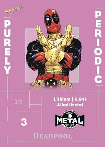 Marvel X Men Metal Universe Base Card #3 Aurora 