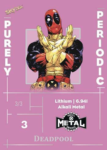 2020 Upper Deck Marvel X-Men Metal Universe Gold #108 Blindfold