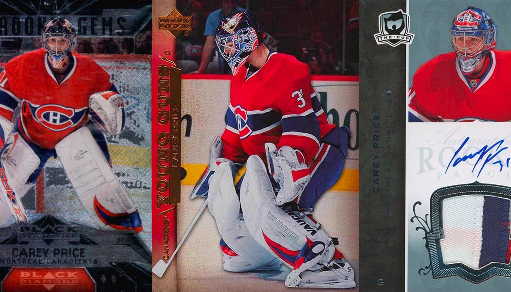 Carey price jersey card sale