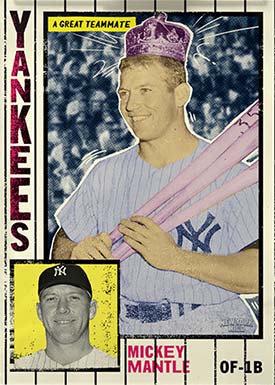 Topps Project70 Mickey Mantle by New York Nico