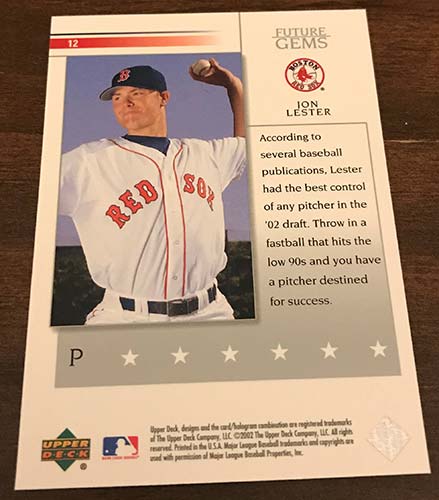 Buy Jon Lester Cards Online  Jon Lester Baseball Price Guide - Beckett