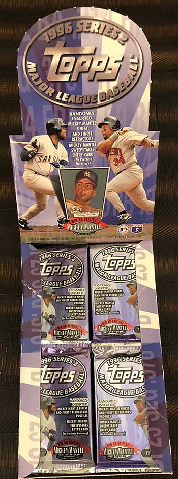 1996 Score Series 1 Baseball Box Break and Breakdown