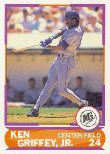 Ken Griffey Jr 2nd Year 1990 Topps '89 Major League Rookie Debut #46 –