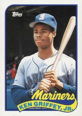 Ken Griffey Jr Signed Seattle Mariners 1989 Topps Traded Baseball Rookie  Card #41T (Beckett Mint 9 - Auto Grade 10)