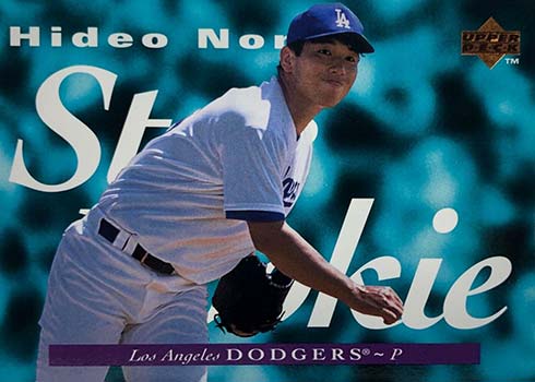 HIDEO NOMO RC 1995 Select Certified 98 Baseball Card Los 