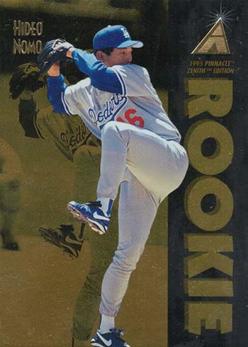 1995 Zenith Hideo Nomo Rookie Card