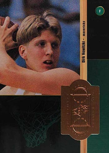 1998-99 SPx Finite Dirk Nowitzki Rookie Card