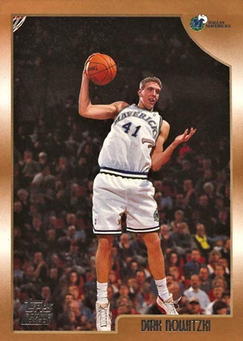 1998-99 Topps Dirk Nowitzki Rookie Card