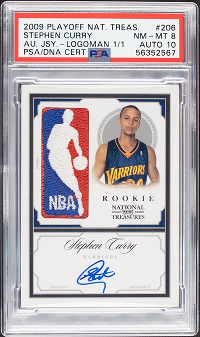 Stephen Curry Golden State Warriors Autographed 2009-2010 White