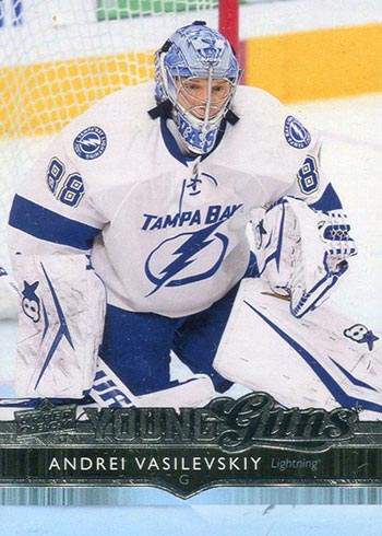 2014-15 Upper Deck Andrei Vasilevskiy Rookie Card