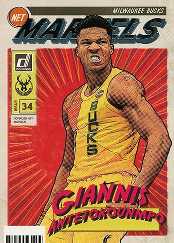 2019-20 Donruss Net Marvels Giannis Antetokounmpo