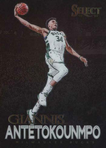 2019-20 Select Artistic Selections Giannis Antetokounmpo