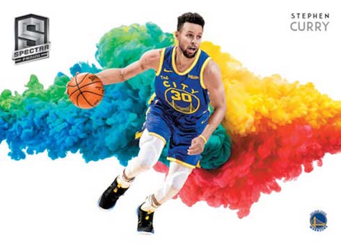 2020-21 Panini Spectra Basketball Color Blast Stephen Curry
