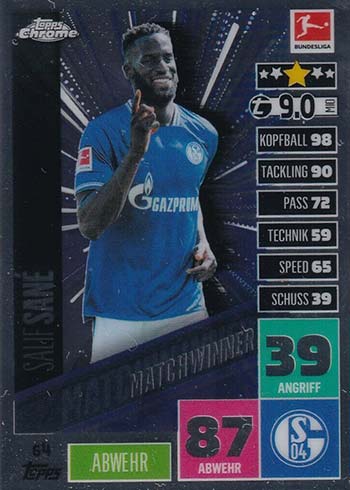 305  Robert Lewandowski TOPPS Bundesliga Sticker 2020 2021 Star-Spieler Nr 