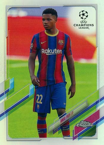 2020-21 Topps Chrome UEFA Variations Guide and Gallery