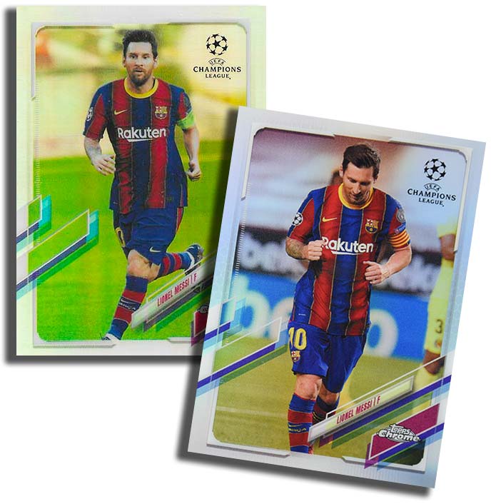 数量限定HOT2020-21 TOPPS CHROME 1 LIONEL MESSI base Barcelona メッシ PSA 10 その他