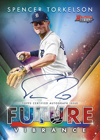 2021 Bowman's Best Baseball Future Vibrance Autographs Spencer Torkelson