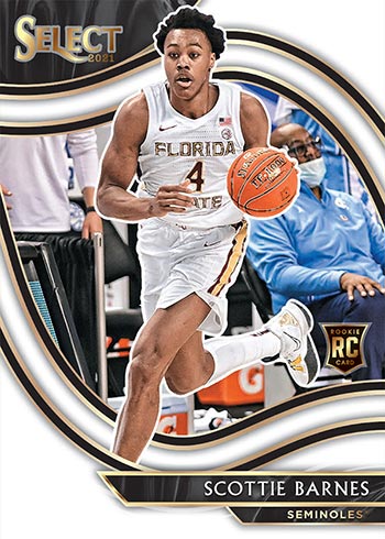 2021 Panini Chronicles Draft Picks Basketball Select Scottie Barnes
