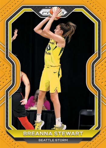 2021 Panini Prizm WNBA #4 Ezi Magbegor Seattle Storm Official Basketball Trading Card in Raw NM or Better Condition 