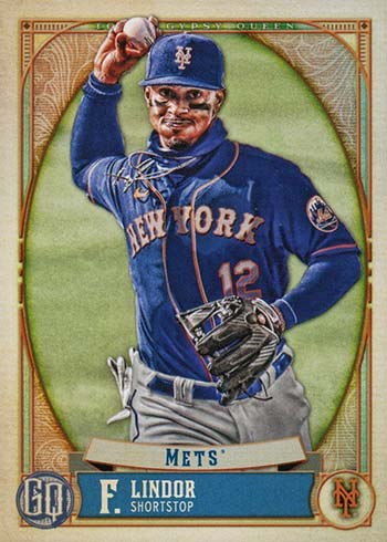 2021 Topps Gypsy Queen Captains Mini Francisco Lindor New York Mets #CM-FL