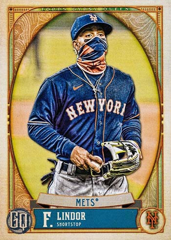 2021 Topps Gypsy Queen Captains Mini Francisco Lindor New York Mets #CM-FL