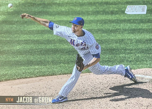 Jacob deGrom 2021 Topps Update 1992 Topps Redux Chrome #TC92-32