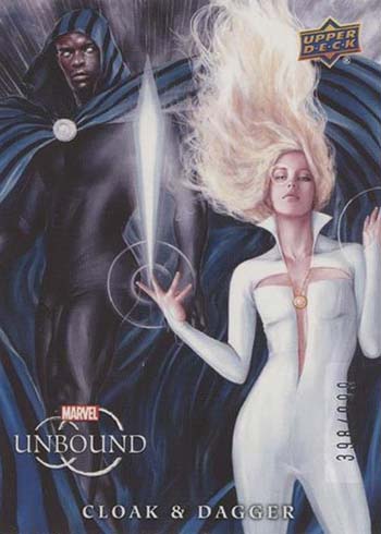 2021 Upper Deck Marvel Unbound 6 Cloak and Dagger