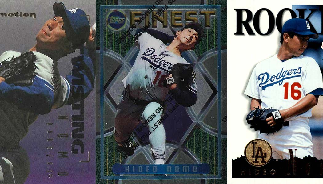 Hideo Nomo Rookie Card Guide, Checklist, Gallery and Details
