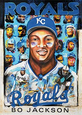 Topps Project70 Bo Jackson by Andrew Thiele
