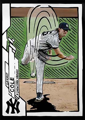 Topps Project70 Gerrit Cole by Joshua Vides