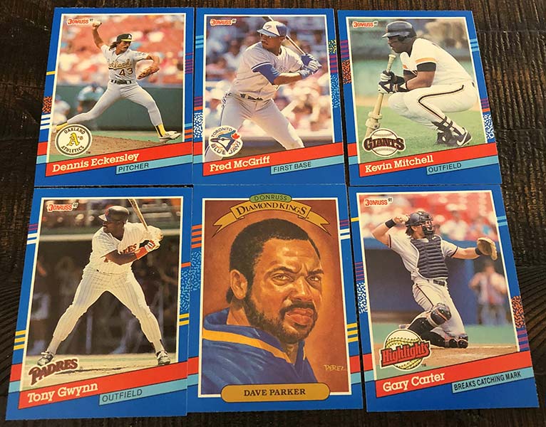 Kevin Mitchell Baseball Cards (3 in lot)
