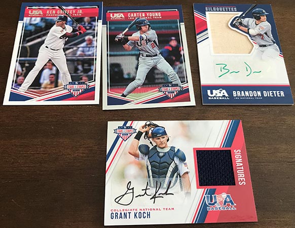 2018 Panini Stars and Stripes USA Baseball Box Break and ...