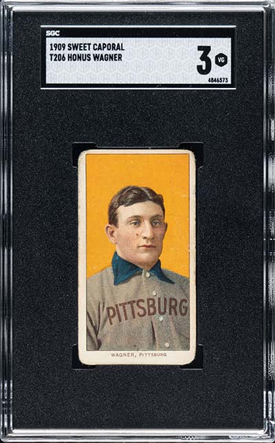 T-206 Honus Wagner 1909-11 Reprint Baseball Card at 's Sports  Collectibles Store