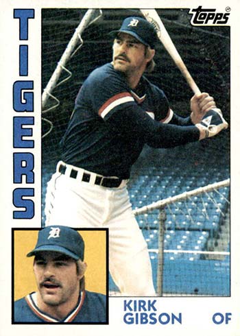 88 Topps Cards: #40T Kirk Gibson