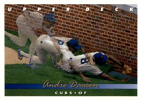 1992 Stadium Club Andre Dawson Chicago Cubs #810