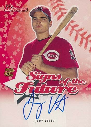 Joey Votto Rookie Card Guide, Checklist and Early Autographs