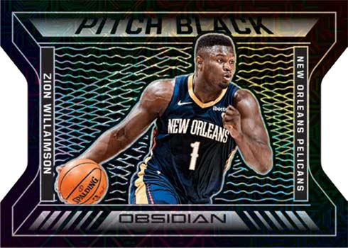 2020-21 Panini Obsidian Basketball Pitch Black Zion Williamson