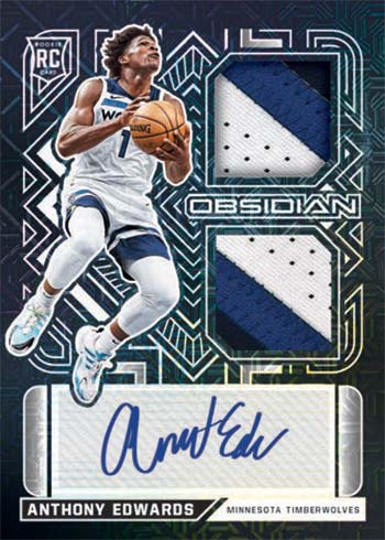 Obi Toppin 2020-21 Panini Spectra Rookie Jersey Autographs Purple