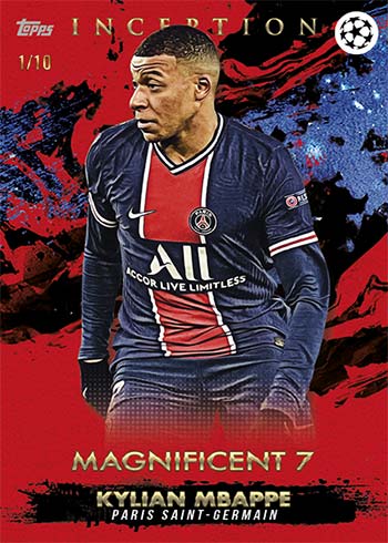 2020-21 Topps Inception UEFA Champions League Checklist, Details