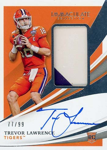 Trevor Lawrence Rookie Card Guide, Checklist, Gallery and Details