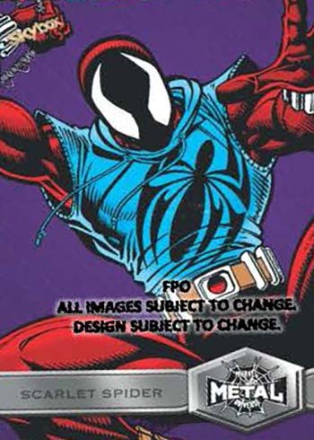 SPIDER-MAN 1996 Fleer Skybox Wizard Marvel Comics Universe Chromium Promo #8 