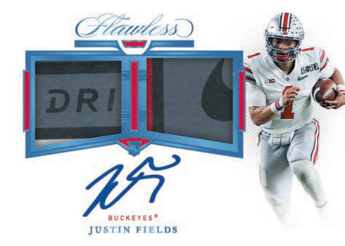 2021 Panini Flawless Football Cards Checklist - Box Case