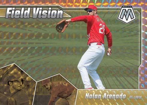 2021 Panini Mosaic Baseball Field Vision Nolan Arenado