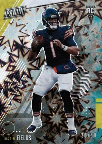 2021 Panini National Convention wins Justin Fields silver