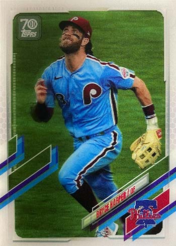 2021 Topps 3D Baseball Variations Bryce Harper
