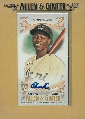 2019 Topps Allen & Ginter Gold Border Hot Box Parallels You Pick from Drop List 