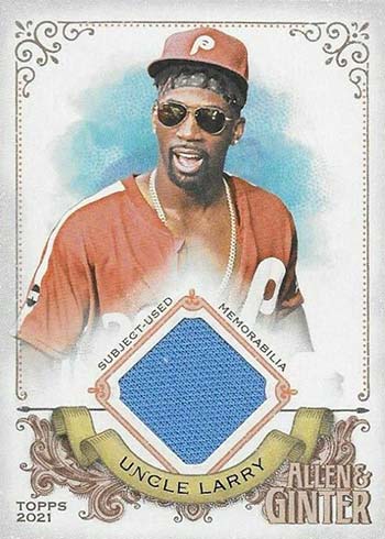 2021 Topps Allen & Ginter Baseball Uncle Larry Relic